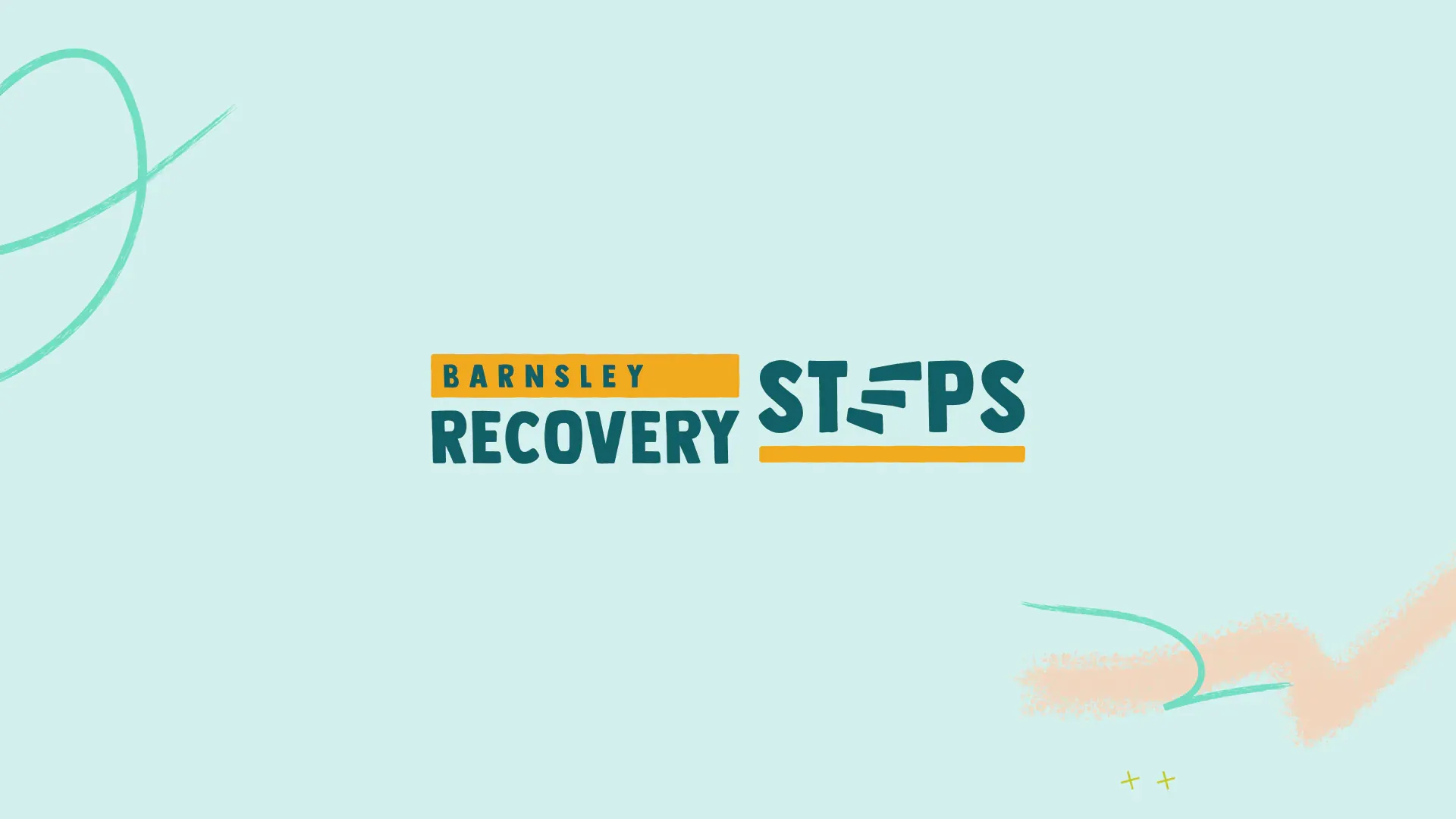 Barnsley Recovery Steps brand identity