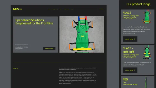 DSM project screen 2